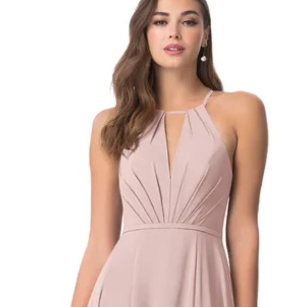 AZAZIE EVALLEEN BRIDESMAID DRESS IN DUSTY ROSE